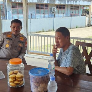 Kapolres Pangkep Laksanakan Silaturahmi Kamtibmas Bersama Mantan Bupati H. Syamsuddin A.Hamid