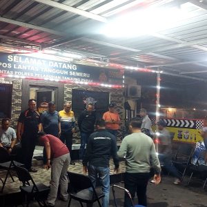 Warga dan Polres Pelabuhan Tanjungperak Kolaborasi Bentuk Pam Swakarsa Jaga Kamtibmas