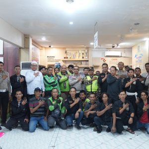 Polres Gresik Gandeng Komunitas Gelar Deklarasi Damai, Wujudkan Kota Aman dan Kondusif