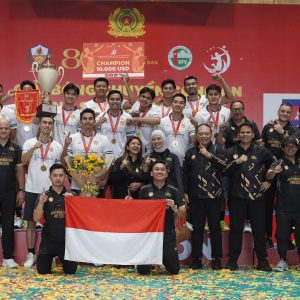 Jakarta Bhayangkara Presisi Juara Turnamen Voli Internasional di Vietnam