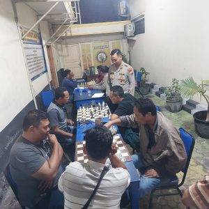 Gresik aman dan kondusif, Polsek Cerme Gaungkan Pesan Kamtibmas Lewat Turnamen Catur