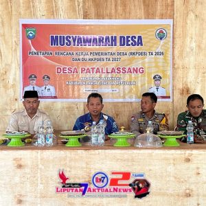 Pemdes Pattalassang Musyawarah Desa Rencana Kerja Pemerintah Desa RKPDes T.A.2026 Dan DU RKPDes T.A.2027