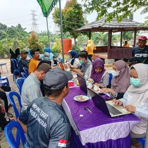 Pemerintah Desa Pasir Jaya Bersama Puskesmas Pasir Jaya Hadir dengan Mengadakan Cek Kesehatan Gratis Dan Lomba Mancing Bersama Warga Masyarakat    