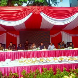 Polrestabes Surabaya Musnahkan 84,7 Kg Sabu dan 40 Ribu Ekstasi, Selamatkan 881 Ribu Jiwa