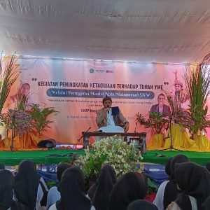 SMPN 2 Sedati Gelar Peringatan Maulid Nabi, Sholawat Bergema dan Akhlak Rasulullah Jadi Teladan