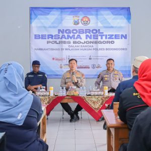 Literasi Digital Polres Bojonegoro Gandeng Warganet Jaga Kamtibmas*