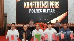 Polres Blitar Berhasil Ungkap Kasus Pencurian 4 Tersangka Diamankan*