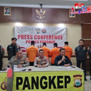 Polres Pangkep Ungkap Sejumlah Kasus Selama Ops Sikat Lipu 2025