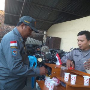 Dengan Kopling Polisi Ajak Warga Jaga Kamtibmas di Sidoarjo*
