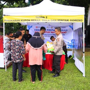 Polri Dukung Gerakan Pangan Murah, Bantu Masyarakat Dapatkan Sembako dengan Harga Terjangkau