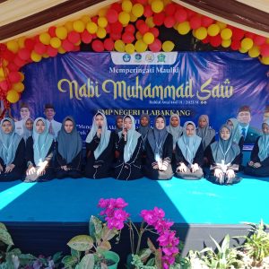 Peringatan Maulid Nabi Muhammad SAW 1447 H/2025 M SMP Negeri 1 Labakkang