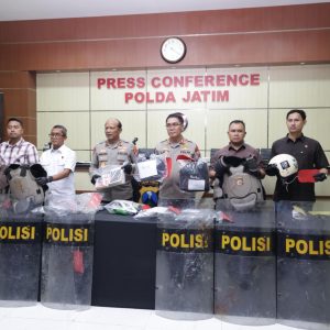 Polda Jatim Ungkap Ratusan Pelaku Aksi Anarkis di 10 Kota, Kerugian Capai Rp 256 Miliar