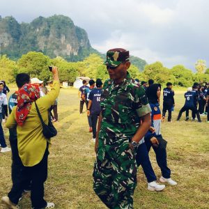 Pasi Intel Kodim 1421/Pangkep Hadiri Pembukaan Babak Kualifikasi Porprov Sulsel 2025 Cabang Cricket Di Pangkep