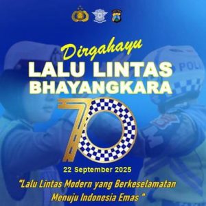 Satlantas Polrestabes Surabaya Sambut Hari Lalu Lintas Bhayangkara, Usung Semangat Lalu Lintas Modern Menuju Indonesia Emas