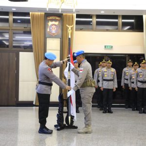 Kapolri Lepas Satgas FPU 7 MINUSCA dalam Misi Perdamaian PBB di Afrika Tengah
