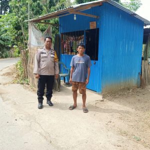 Tingkatkan Sambang Kamtibmas Diwilayah Binaannya Agar Kamtibmas Tetap Aman Kondusif