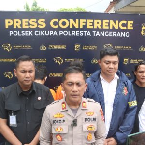 Dua Residivis Curanmor Beraksi Kembali, Tapi Diringkus Polsek Cikupa   