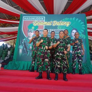 Danrem 141/Toddopuli Kunjungi Kodim 1421 Pangkep, Berikan Arahan Ke Prajurit