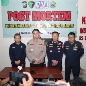 Polda Jatim Sampaikan Perkembangan Identifikasi Korban Robohnya Ponpes Al-Khoziny Sidoarjo