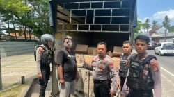 Patroli Polresta Banyuwangi Berhasil Gagalkan Penyelundupan Ribuan Botol Arak dari Bali