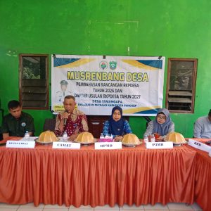Pemdes Tamangapa Gelar Musrenbang Desa Bahas RKPDesa 2026 Dan DU RKPDes 2027