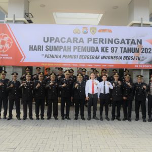 Polres Gresik Ajak Pemuda Bersatu di Hari Sumpah Pemuda ke-97
