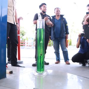 Respons Cepat Polres Gresik Redam Kekhawatiran Warga, Dua SPBU Terbukti Bersih dari Air