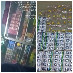 Berkedok Toko Kosmetik Diduga Jual Obat Tipe G Tanpa Resep Dokter