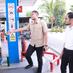 Respon Cepat Redam Kekhawatiran Warga, Polres Gresik Sidak Sejumlah SPBU