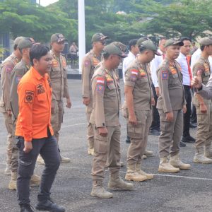 Polres Metro Gelar Apel Kesiapan dalam Rangka Tanggap Darurat Bencana Hidrometeorologi
