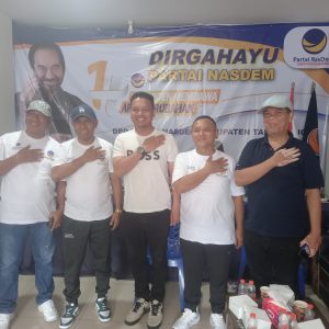 Perayaan HUT ke-14 Partai NasDem di Panongan Berlangsung Aman dan Tertib   