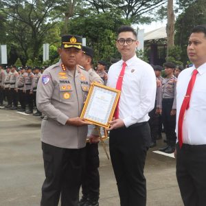Bongkar Jaringan Narkoba Antarprovinsi, Polsek Panongan Diganjar Penghargaan   