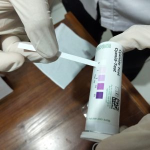 Food Safety : Sidokkes Polres Nganjuk Cek Bahan dan Makanan di SPPG Pace