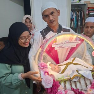 Penuh Syukur, Rangga Ari dan Nikma Gelar Tasyakuran Aqiqah dan Selapan Putri Tercinta Rania Humaira Alfatunnisa di Sidoarjo
