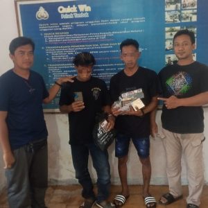 Polsek Tambak Amankan Dua Pelaku Curat Toko di Telukjati Dawang Gresik