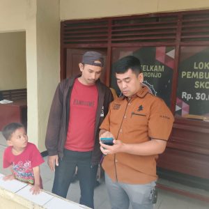 POLSEK KRONJO LAKSANAKAN SOSIALISASI SKCK ONLINE KEPADA MASYARAKAT   