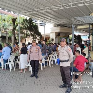 Polsek Panongan Gelar Program Minggu Kasih di Gereja GBCR Citra Raya   