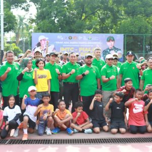 Kapolres Gresik Hadiri Pembukaan Kejuaraan Tenis Junior TDP Piala Dandim 2025