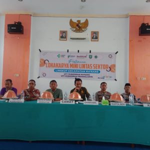 Lokakarya Mini Lintas Sektor Puskesmas Se-Kecamatan Ma’rang
