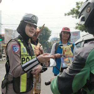 Cegah Bullying Kapolres Pelabuhan Tanjungperak Kukuhkan Polisi Siswa