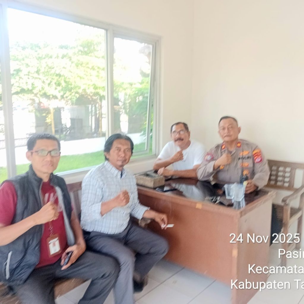 Kapolsubsektor Cikupa Mas Iptu Rusandi Sambut Baik Silaturahmi Dengan Pengurus Pokdarkamtibmas Bhayangkara Resor Kota Tangerang