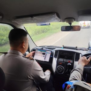 ETLE Incar Polres Gresik Sasar Titik Rawan Selama Operasi Zebra 2025