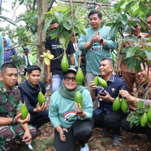 Dandim 0429/Lamtim Hadiri Penanaman Serentak di Provinsi se-indonesia