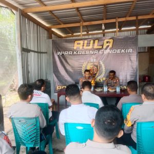 SILATURAHMI WAKA POLRES PANGKEP DI POLSEK LABAKKANG JAJARAN POLRES PANGKEP