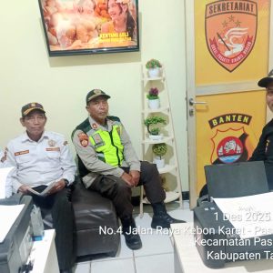 Pengurus Pokdarkamtibmas Resor kota Tangerang bersama pokdarkamtibmas sektor polsek pasar kemis Tingkatkan Kebersamaan Membangun Sinergitas Konsolidasi dan Koordinasi