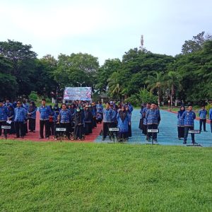 Upacara Hari Ulang Tahun Ke-54 Korps Pegawai Republik Indonesia (KORPRI)