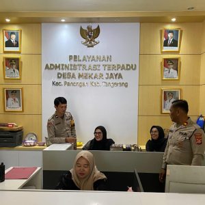 Polsek Panongan Gelar Cooling System di Desa Mekar Jaya, Perkuat Sinergitas Jelang Situasi Kamtibmas   
