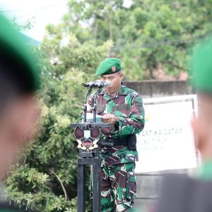 Kodim 0429/Lamtim Gelar Apel Kesiapsiagaan Bencana Alam