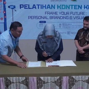 9 Mahasiswa Paramadina Adakan Pelatihan Konten Kreatif