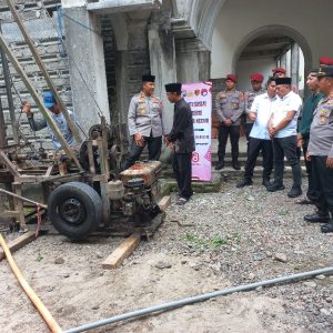 Peringati Hari Jadi Reserse ke – 78 Polres Kediri Bantu Sumur Bor*